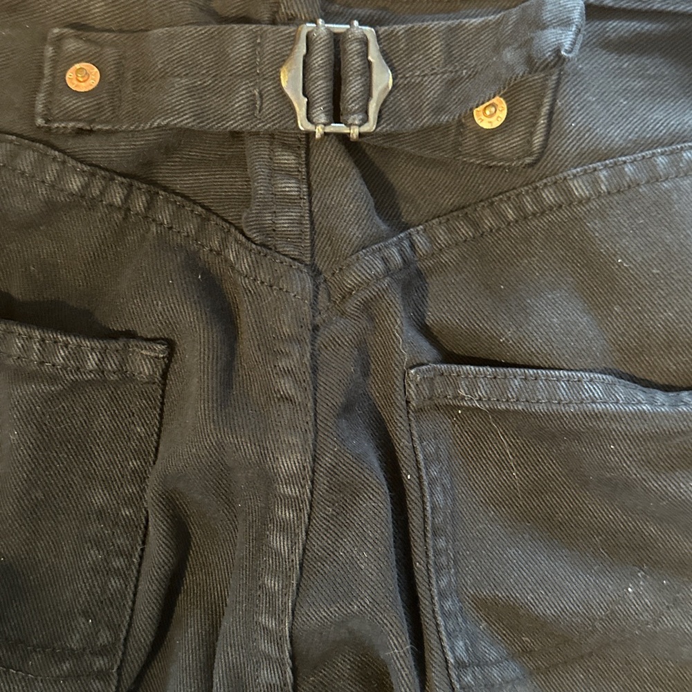 AGOLDE Nico High Rise Slim Jeans Black Wash Women’s Size 27 Made In USA !! - Picture 13 of 16